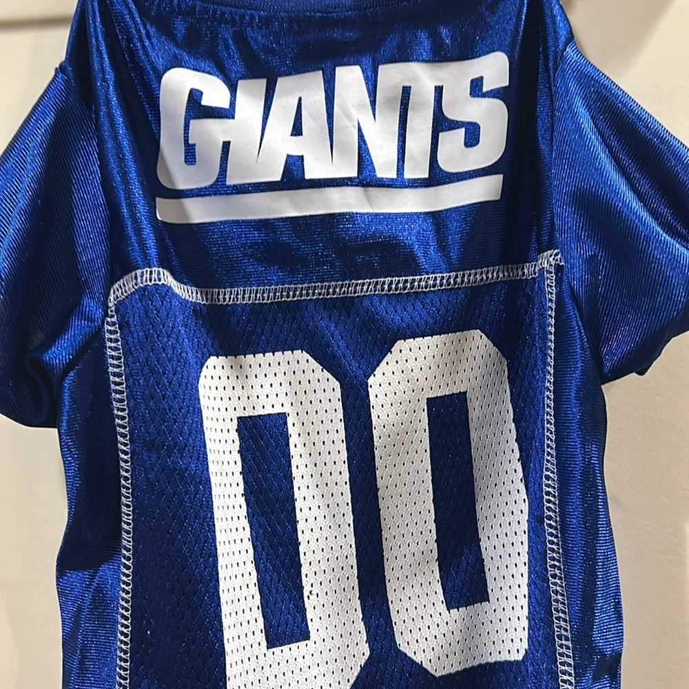 NFL NewYork Giants Pets First Jersey Dog Pet football jersey size Large